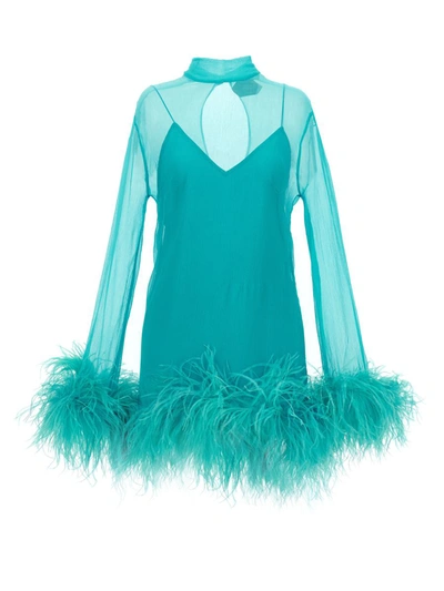 Shop Taller Marmo 'gina Spirito' Dress In Blue