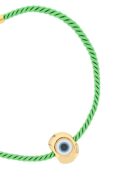 Shop Timeless Pearly Necklace With Charm In Green