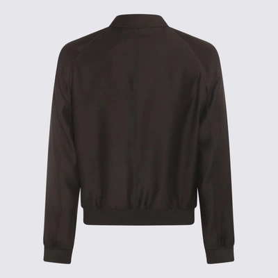 Shop Tom Ford Black Wool Casual Jacket