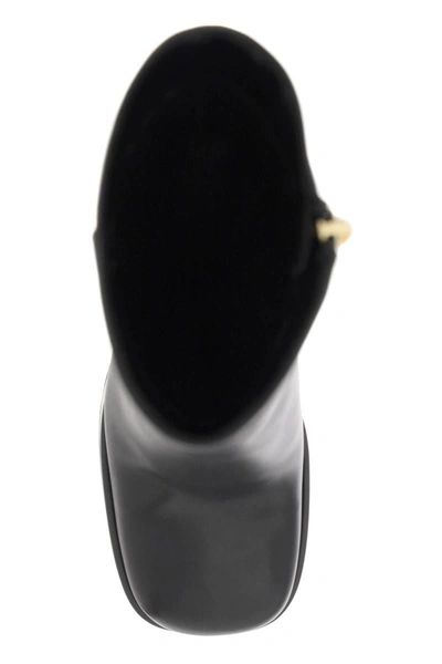 Shop Versace 'aevitas' Boots In Black