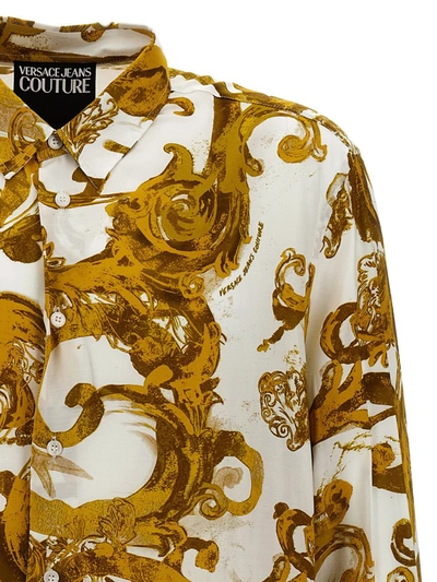 Shop Versace Jeans Couture All Over Print Shirt In Multicolor