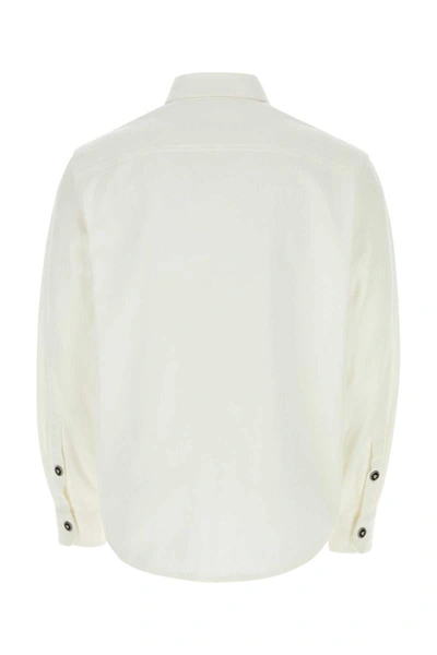 Shop Versace Shirts In White