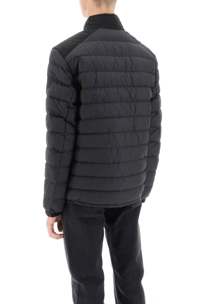 Shop Woolrich Bering Lightweight Down Jacket In Black
