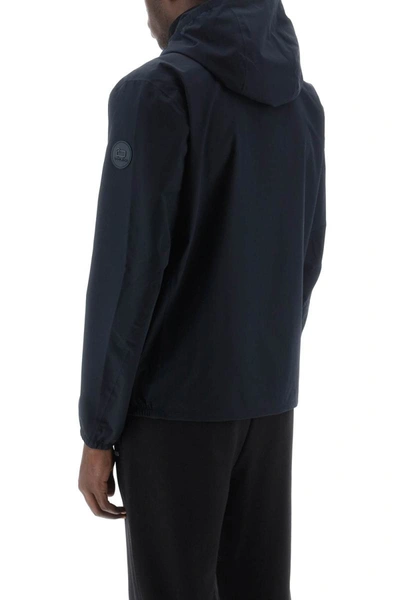 Shop Woolrich Pacific Jacket In Tech Softshell In Blue