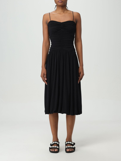 Shop Isabel Marant Dress  Woman Color Black