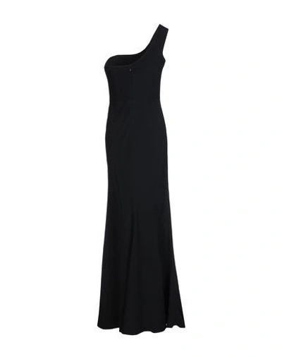 Shop Alexander Mcqueen Long Dress In Black