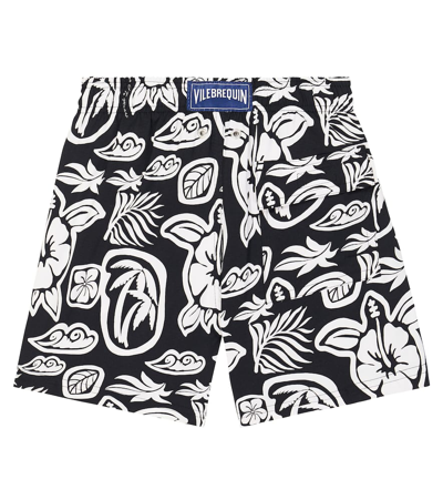 VILEBREQUIN PRINTED SWIM TRUNKS 