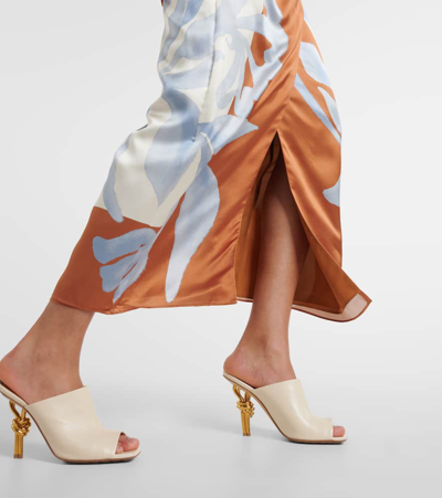 Sir Sorrento Printed Silk Wrap Skirt In Multicoloured