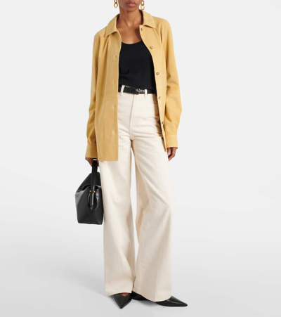 Totême Black Crewneck Tank Top In 001 Black