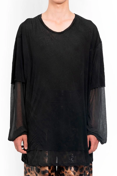 Shop Doublet T-shirts In Black