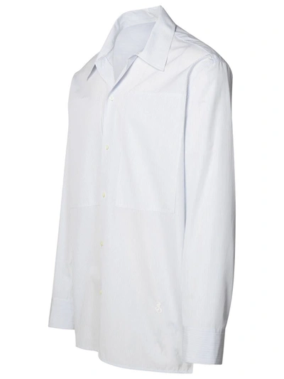 Shop Jil Sander 'tuesday' White Cotton Shirt