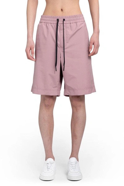 Shop Moncler Grenoble Shorts In Pink