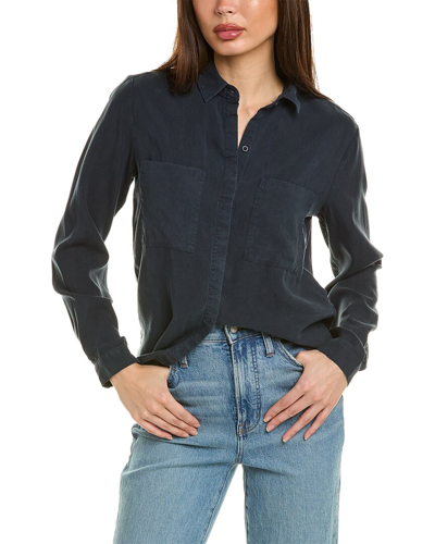 Shop Bella Dahl Classic Shirt In Blue