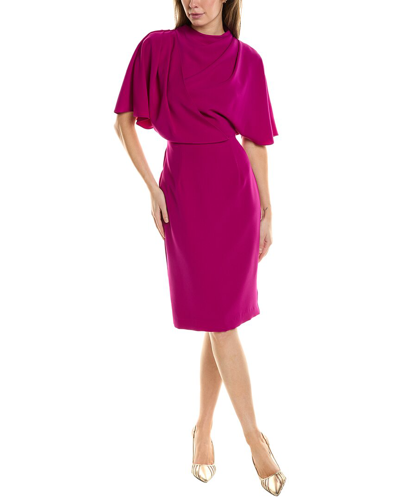 Shop Black Halo Kozia Sheath Dress In Purple