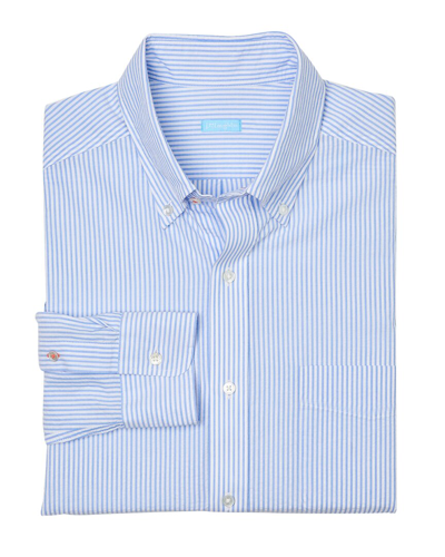 Shop J.mclaughlin Stripe Collis Shirt