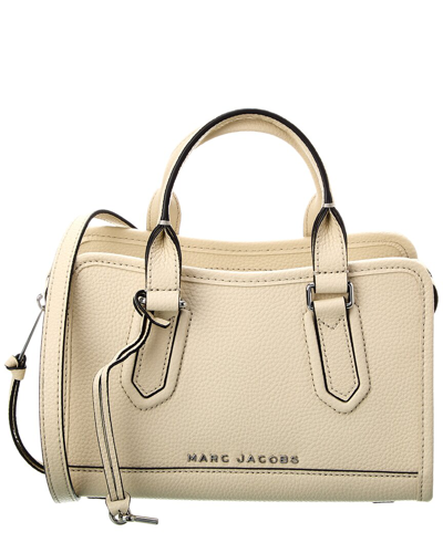 Shop Marc Jacobs Drifter Leather Satchel In White