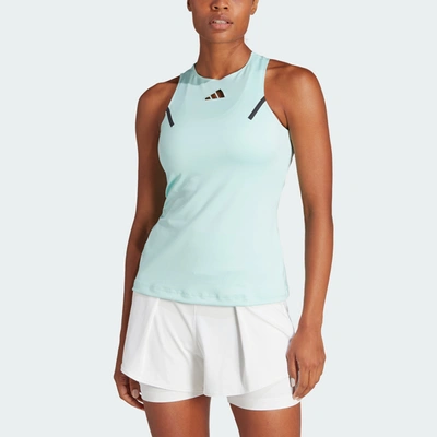Shop Adidas Originals Women's Adidas Tennis Premium Tank Top In Blue