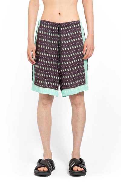 Shop Dries Van Noten Bermudas In Brown