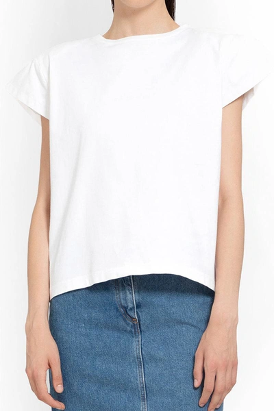 Shop Magda Butrym T-shirts In White