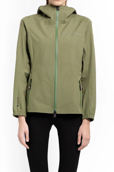 Shop Moncler Grenoble Jackets In Green
