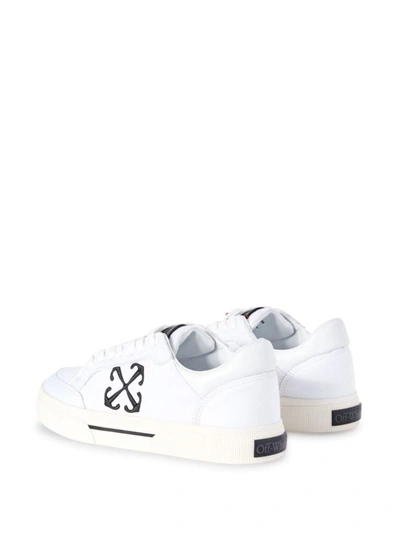 Shop Off-white Low Vulcanized Canvas Sneakers