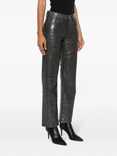 Shop Agolde Sloane Jeans In Grey