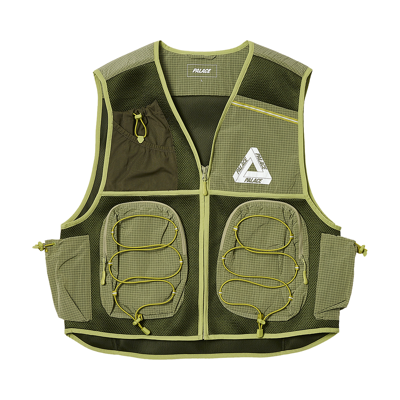 Pre-owned Palace Hydro Vest 'lime' In Green