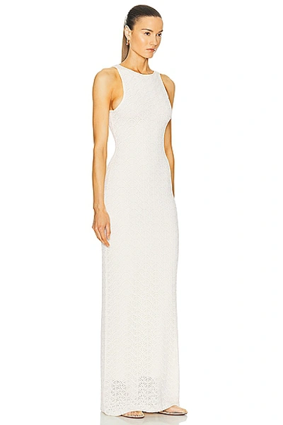 Shop L'academie By Marianna Amary Maxi Dress In Ivory