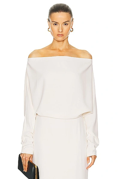 Shop L'academie By Marianna Katia Top In Ivory