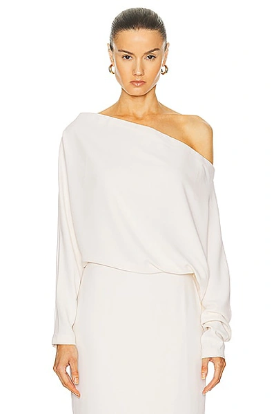 Shop L'academie By Marianna Katia Top In Ivory