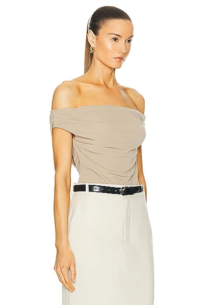 L'academie By Marianna Fio Top In Beige