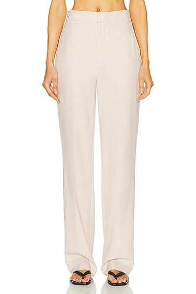 Shop L'academie By Marianna Hendry Trouser In Beige