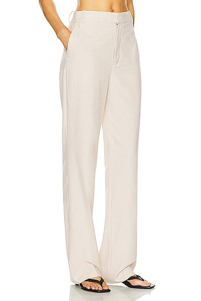 Shop L'academie By Marianna Hendry Trouser In Beige