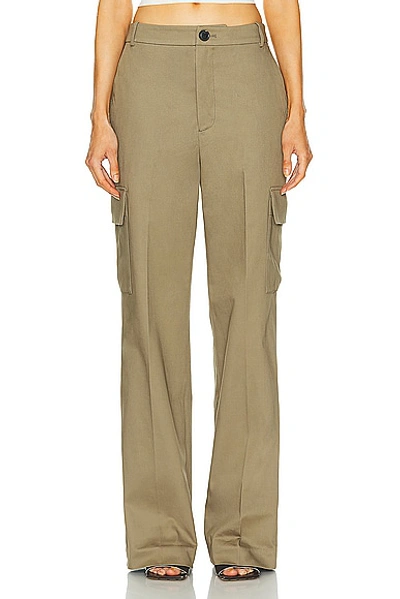 Shop L'academie By Marianna Bellamy Pant In Olive Green