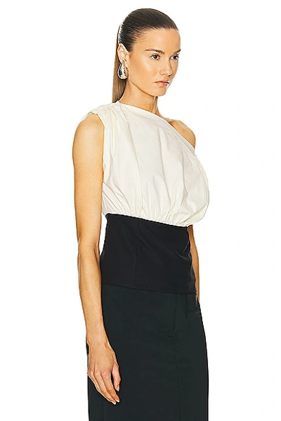 L'academie By Marianna Matteah Top In Black & Ivory