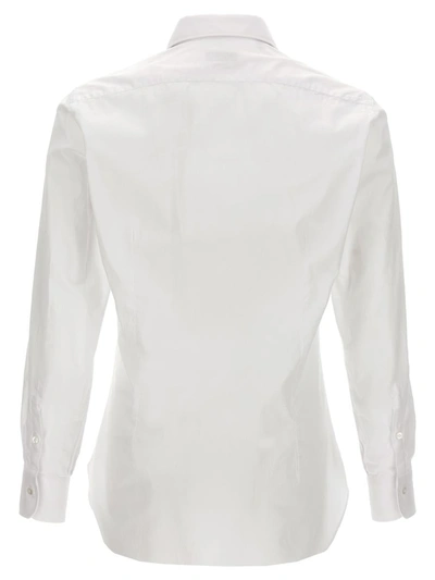 Shop Barba 'culto' Shirt In White