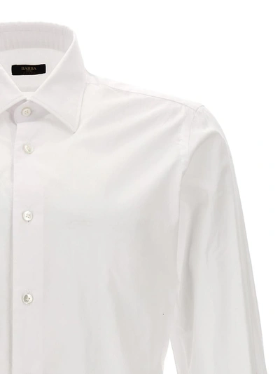 Shop Barba 'culto' Shirt In White