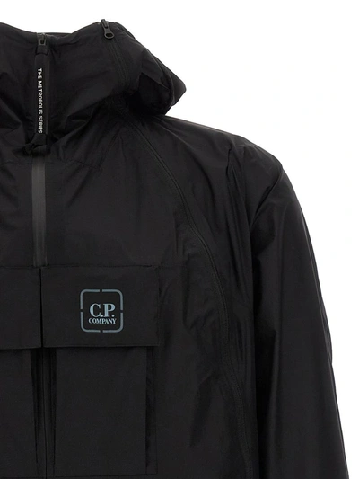 Shop C.p. Company 'metropolis Series Pertex' Jacket In Black