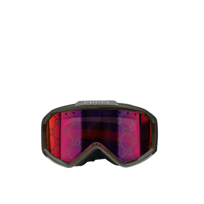 Shop Gucci Ski Mask Sunglasses In Black