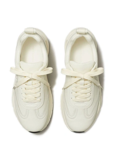 Shop Tory Burch Good Luck Trainer Shoes In White