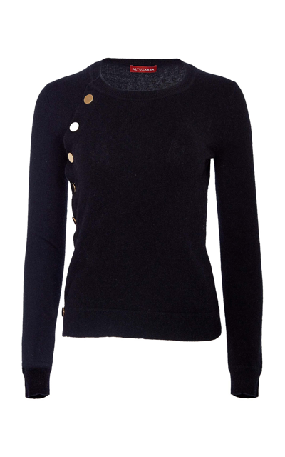 Shop Altuzarra Minamoto Cashmere Sweater In Black