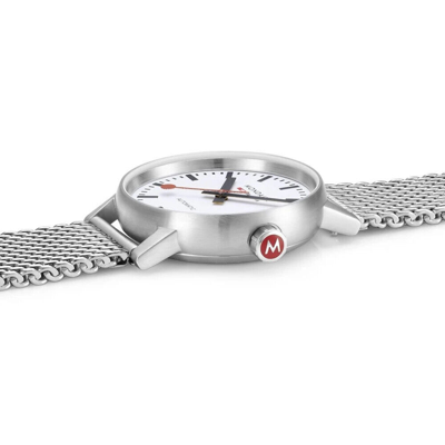 Pre-owned Mondaine Watch Mse.35610.sm Evo2 Automatic 1 3/8in, Sapphire Glass, Swiss Made