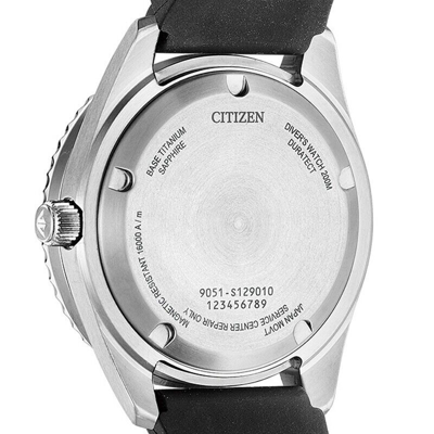 Pre-owned Citizen Promaster Marine Nb6021-17e Mechanical Automatic Titanium Diver Watch Jp