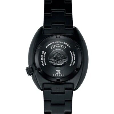 Pre-owned Seiko Prospex Sbdy127 Black Series Diver Scuba Men's Watch Japan Fast Ship