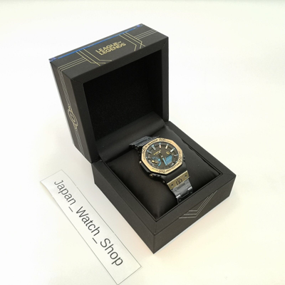 Pre-owned Casio G-shock Gm-b2100ll-1ajr Black League Of Legends Men's Watch In Box