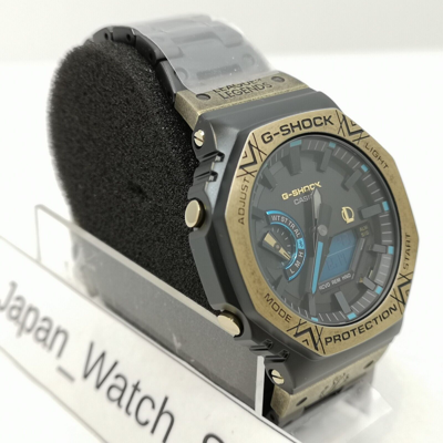 Pre-owned Casio G-shock Gm-b2100ll-1ajr Black League Of Legends Men's Watch In Box