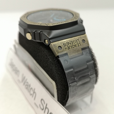 Pre-owned Casio G-shock Gm-b2100ll-1ajr Black League Of Legends Men's Watch In Box