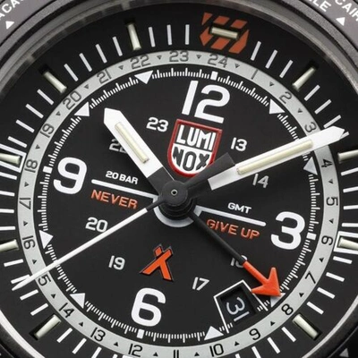 Pre-owned Luminox Xb.3762 Men's Bear Grylls Survival Air Black Dial Quartz Watch