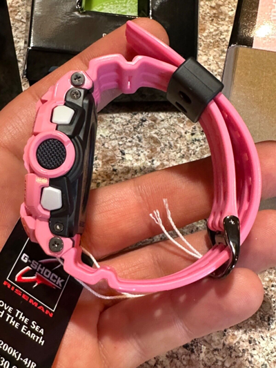 Pre-owned Casio G-shock Gw-9200kj 4jr Love The Sea And Earth Watch 2010 Riseman Pink