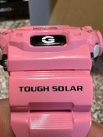 Pre-owned Casio G-shock Gw-9200kj 4jr Love The Sea And Earth Watch 2010 Riseman Pink